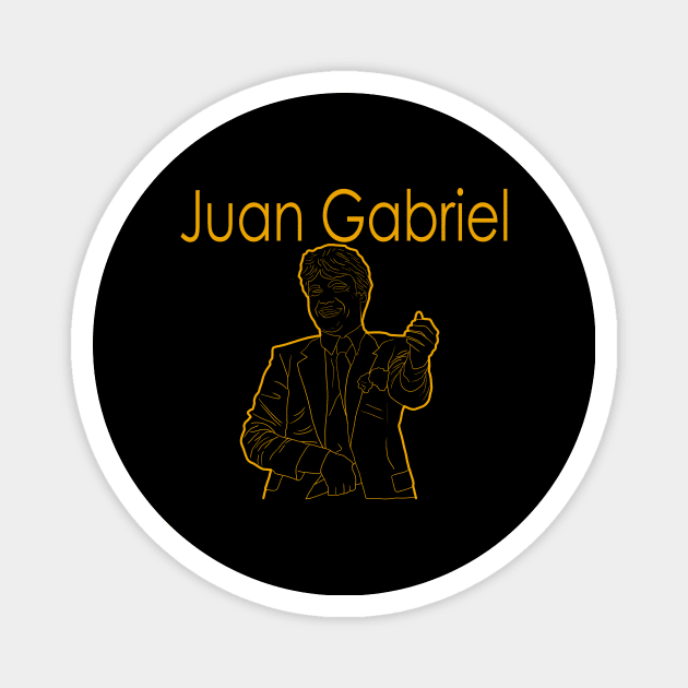 juan gabriel Magnet by Visualoctane 